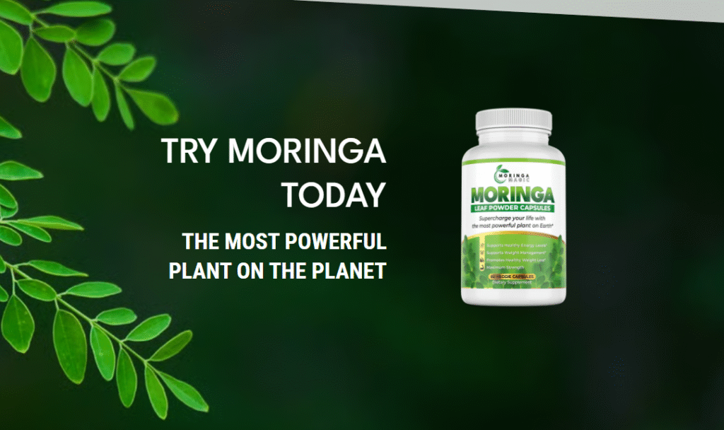 Moringa Leaf Powder Capsules